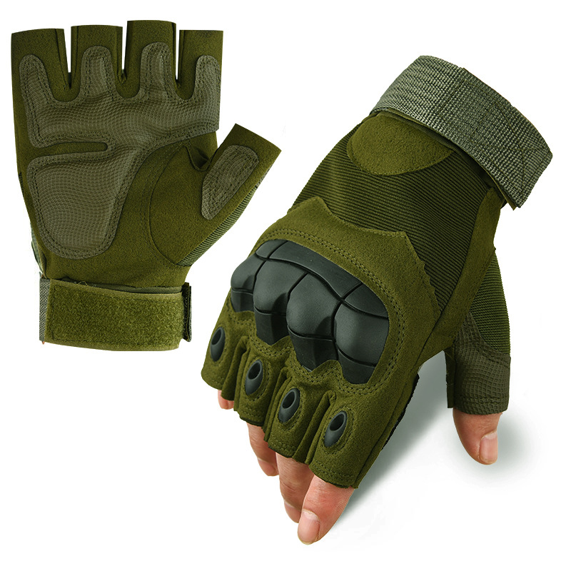 Women'S Exercise Accessories - ถุงมือยุทธวิธีกลางแจ้งการฝึกอบรม Racing หัวรถจักรขี่จักรยานอุปกรณ์เสริมผู้ชายผู้หญิงยิง GYM Mountaineering Fingerless