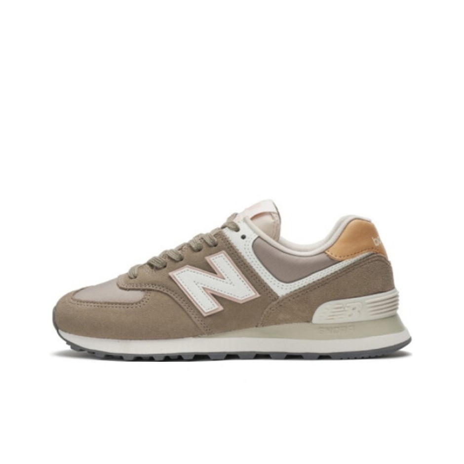 New Balance Shoes 574 - นิวบาลานซ์ NB 574 รองเท้าวิ่งลำลองทรงเตี้ยสำหรับผู้หญิง หนังวัวแท้คุณภาพสูง ทนทานต่อการสึกหรอ