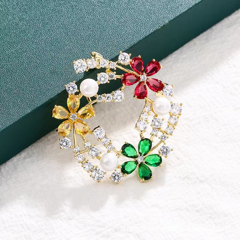 Women'S Accessories Manufacturers - เข็มกลัดเพทายยอดนิยม ดีไซน์สวยงาม ประณีต ใช้งานได้หลากหลาย เครื่องประดับเสื้อผ้าส่วนบุคคล ผู้ผลิตเข็มกลัดสำหรับผู้หญิง