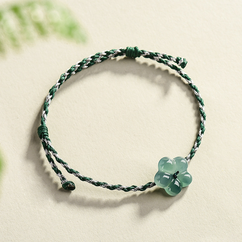 Women Accessories Gift - หยกพม่าสร้อยข้อมือหยกธรรมชาติเสน่ห์ของเครื่องประดับแฟชั่นของขวัญวินเทจสำหรับผู้หญิงเครื่องรางกำไลข้อมือหรูหรา