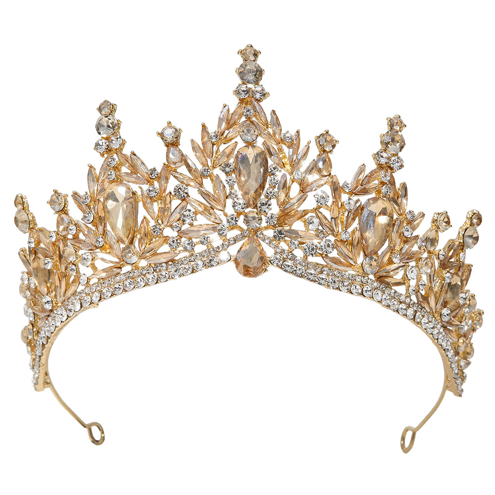 Women Accessories Gift - ที่คาดผมมงกุฎบาโรกสุดหรูสำหรับผู้หญิง เจ้าสาว เครื่องประดับผมงานแต่งงาน มงกุฎเจ้าหญิงวินเทจ ของขวัญสำหรับงานปาร์ตี้