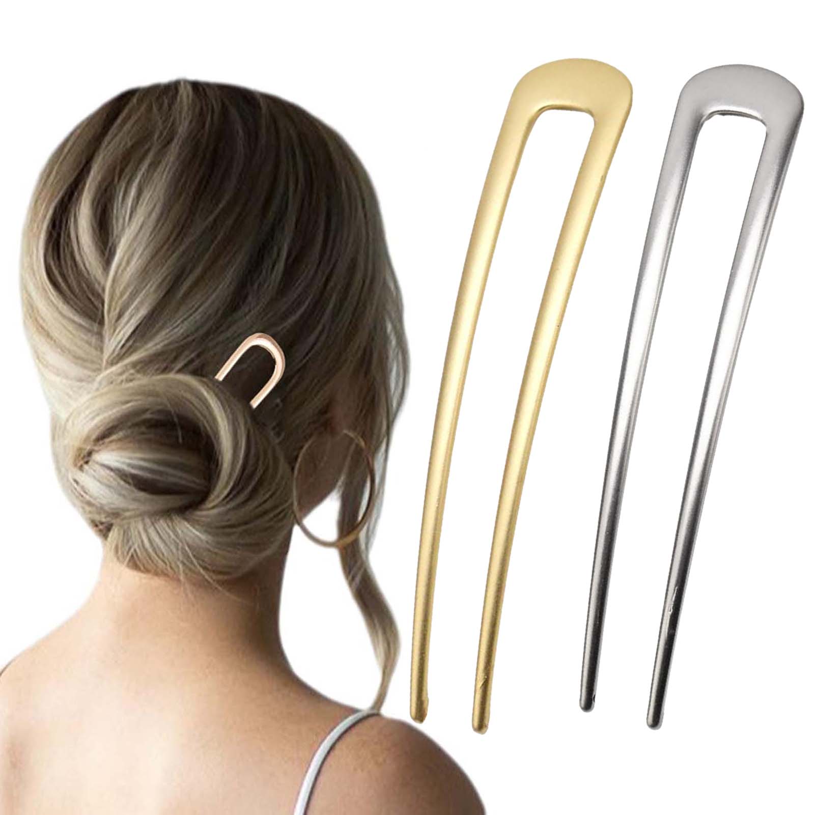 กิ๊บติดผมรูปตัวยูแบบฝรั่งเศส ว - Women Accessories Aesthetic บทวิจารณ์และราคา