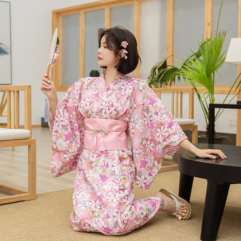 ชุดกิโมโนแบบดั้งเดิม ผ้าฝ้าย ช - Women'S Kimono Accessories บทวิจารณ์และราคา