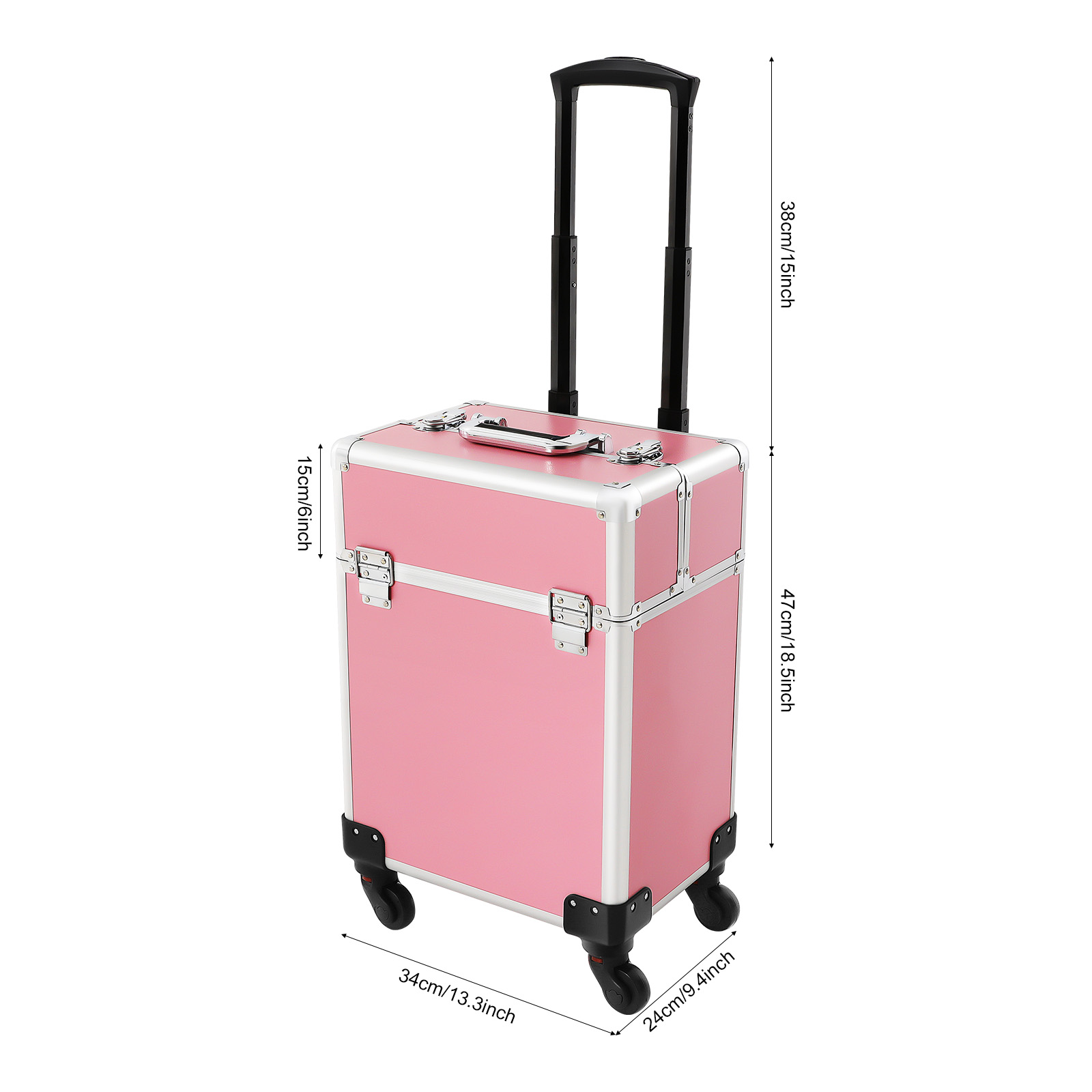 กระเป๋าเครื่องสำอางแบบมีล้อพร้ - Women Accessories Organizer บทวิจารณ์และราคา