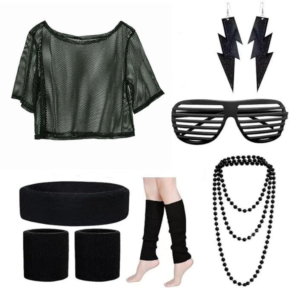 80S ชุดปาร์ตี้ดิสโก้สำหรับผู้ห - Women'S Accessories In The 80S บทวิจารณ์และราคา