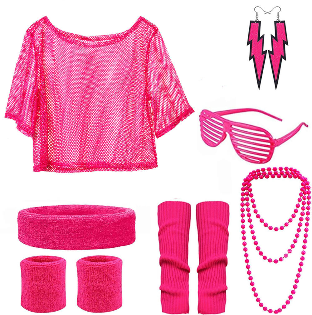 80S ชุดปาร์ตี้ดิสโก้สำหรับผู้ห - Women'S Accessories In The 80S บทวิจารณ์และราคา