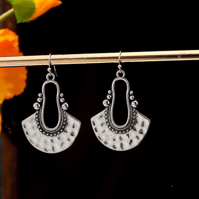 ต่างหูจี้โลหะผสมรูปพัดกลวงเครื - Women'S Accessories Manufacturers บทวิจารณ์และราคา