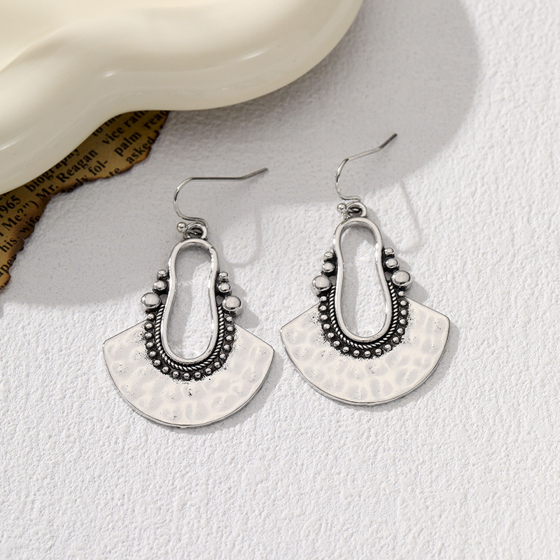 ต่างหูจี้โลหะผสมรูปพัดกลวงเครื - Women'S Accessories Manufacturers บทวิจารณ์และราคา