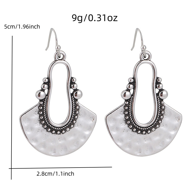 ต่างหูจี้โลหะผสมรูปพัดกลวงเครื - Women'S Accessories Manufacturers บทวิจารณ์และราคา