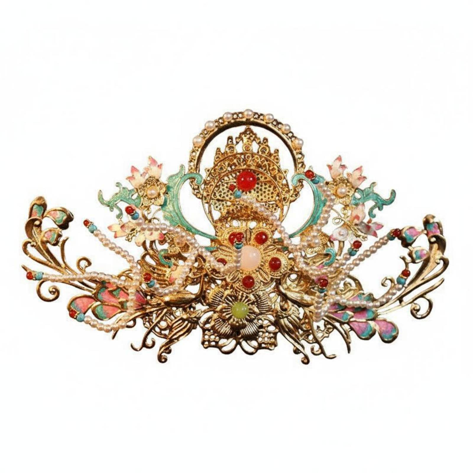 มงกุฎผมแบบจีนโบราณ สวยงามดุจเท - Women Accessories Aesthetic บทวิจารณ์และราคา