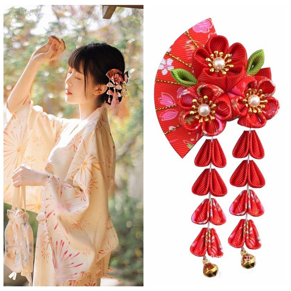 พู่ห้อย พัด พู่ประดับผม ดอกซาก - Women'S Kimono Accessories บทวิจารณ์และราคา