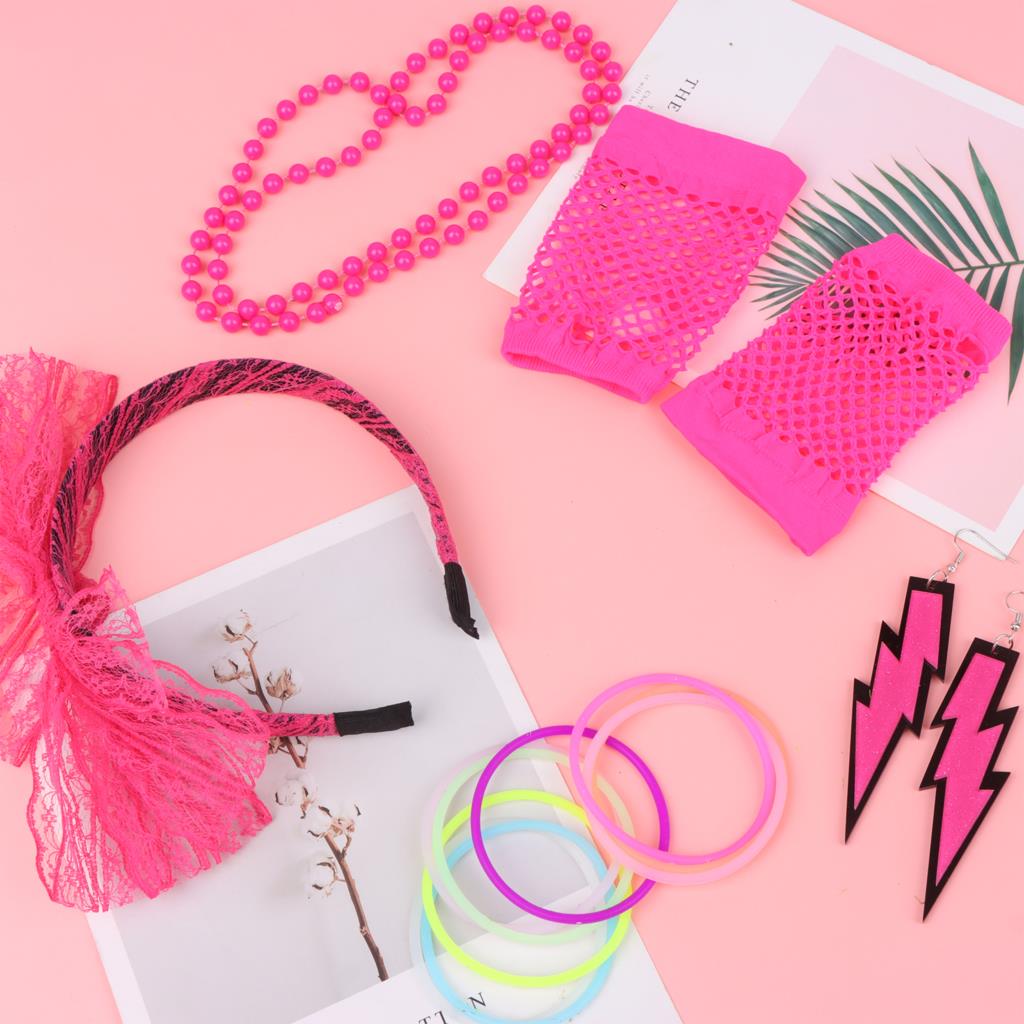 ชุดแฟนซี80S ชุดย้อนยุคผู้หญิงก - Women'S Accessories In The 80S บทวิจารณ์และราคา