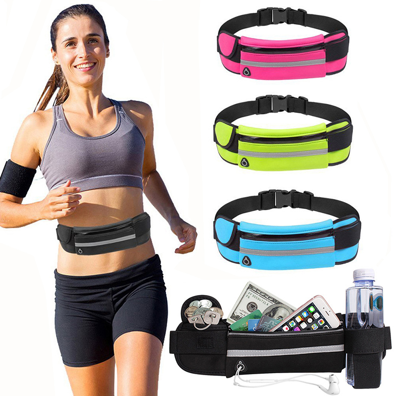 กีฬา Fanny Pack ผู้หญิงวิ่งเอว - Women'S Exercise Accessories บทวิจารณ์และราคา