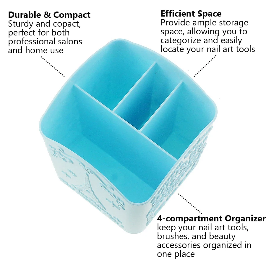 กล่องใส่แปรงแต่งเล็บ 4 ช่อง, ก - Women Accessories Organizer บทวิจารณ์และราคา
