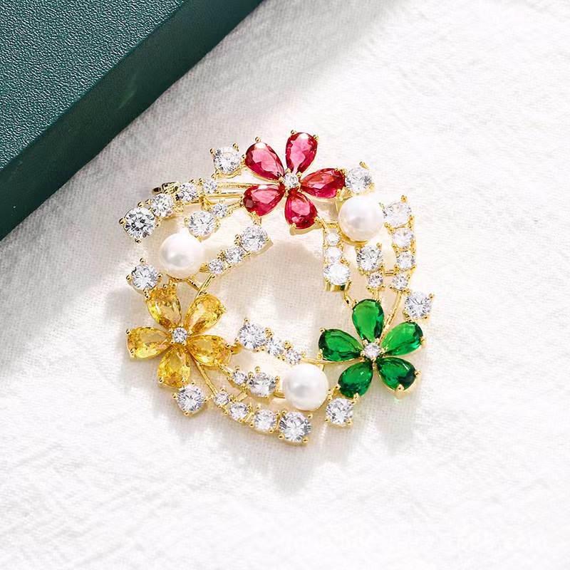 เข็มกลัดเพทายยอดนิยม ดีไซน์สวย - Women'S Accessories Manufacturers บทวิจารณ์และราคา
