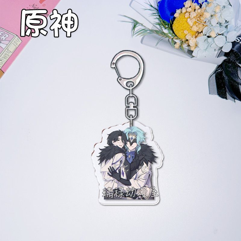 2 ชิ้นเก็นชิน อิมแพ็คพวงกุญแจส - Women Accessories Gift บทวิจารณ์และราคา
