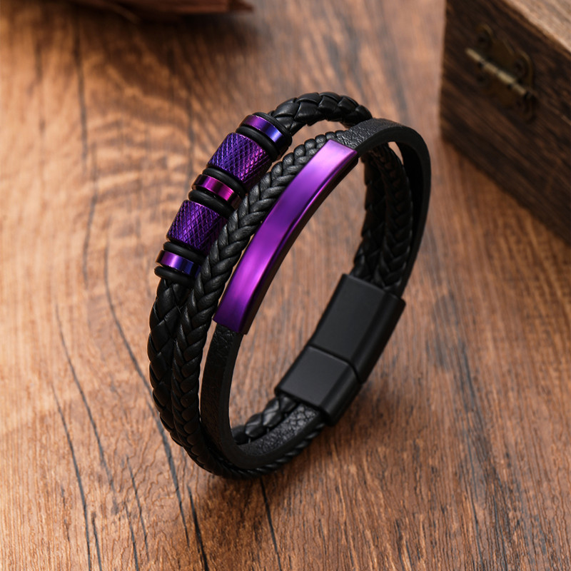 สร้อยข้อมือหนังผู้ชายคลาสสิกให - Women Accessories In Wholesale บทวิจารณ์และราคา