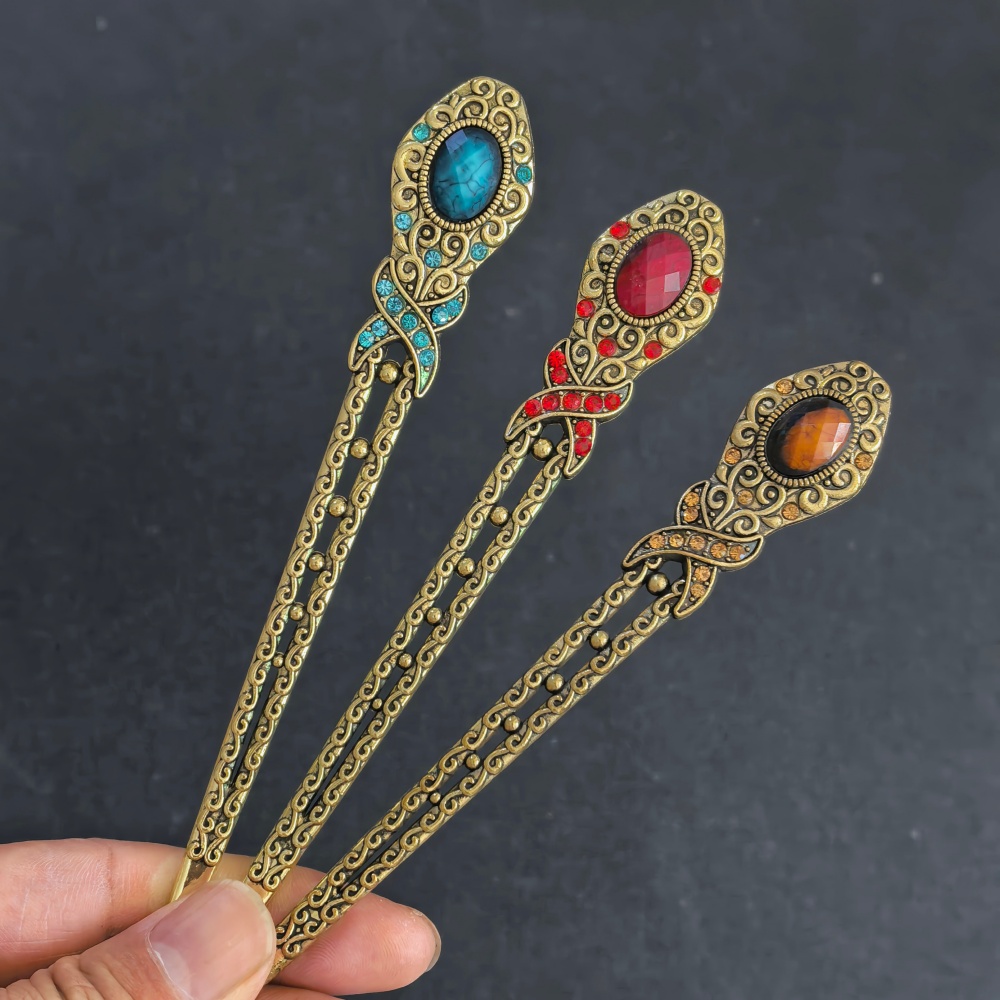 กิ๊บติดผมโลหะวินเทจสำหรับผู้หญ - Women Accessories Aesthetic บทวิจารณ์และราคา