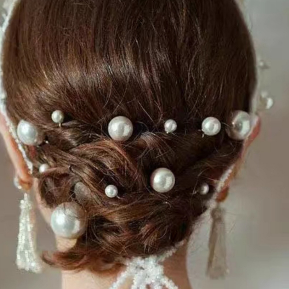 กิ๊บติดผมคริสตัลมุก ชุดหวีสำหร - Women Accessories Aesthetic บทวิจารณ์และราคา