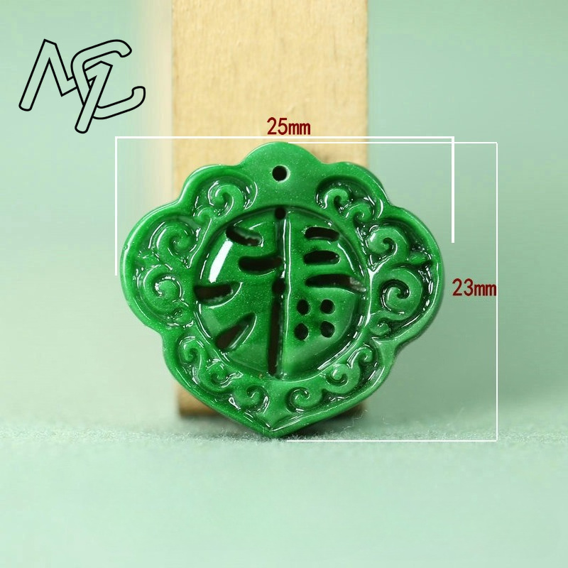 2 ชิ้น DIY หยกเขียวธรรมชาติแบบ - Women Accessories Gift บทวิจารณ์และราคา