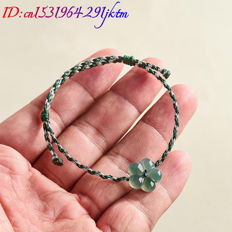 หยกพม่าสร้อยข้อมือหยกธรรมชาติเ - Women Accessories Gift บทวิจารณ์และราคา