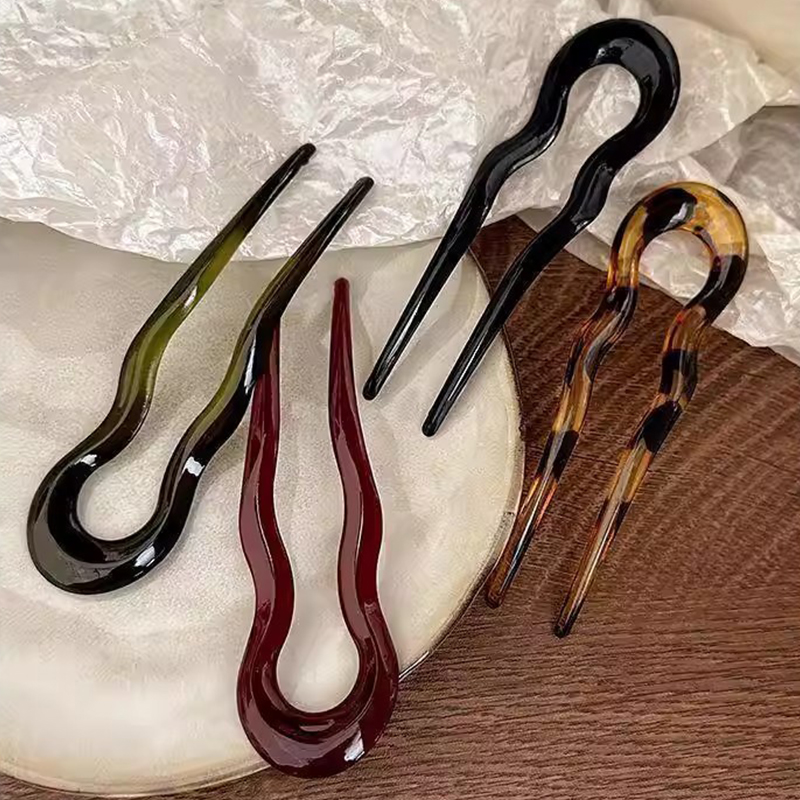 กิ๊บติดผมอะคริลิคทรง U สำหรับผ - Women Accessories Aesthetic บทวิจารณ์และราคา