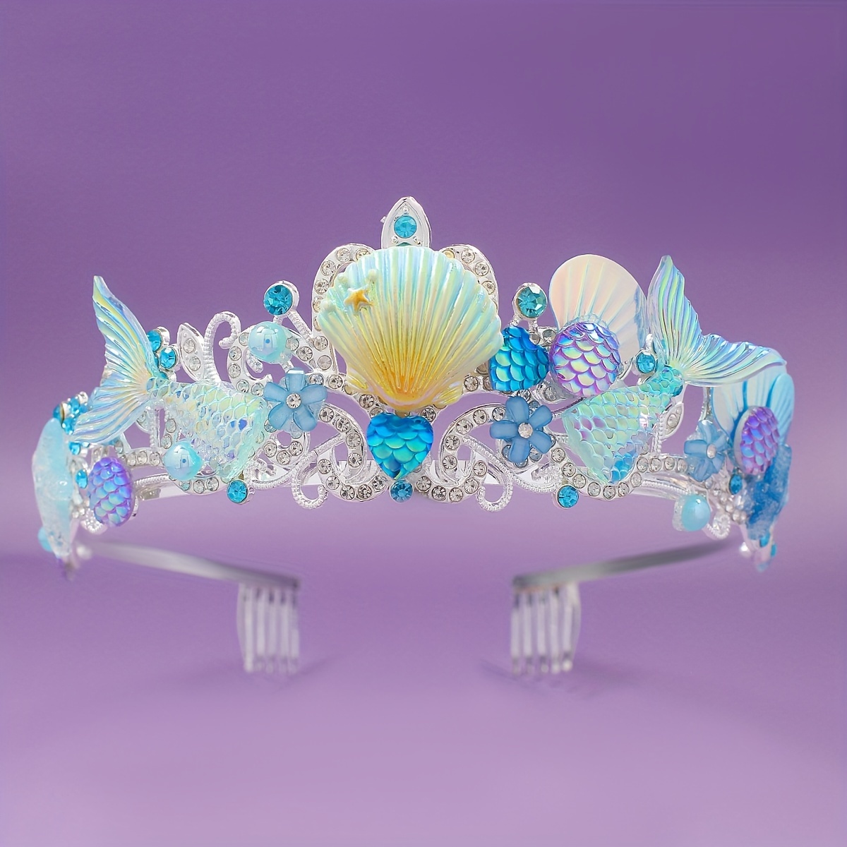 มงกุฎหวีผมนางเงือกใหม่ ปี 2025 - Women Accessories Gift บทวิจารณ์และราคา